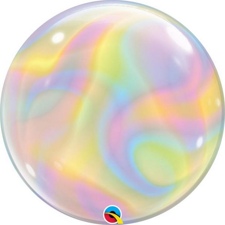 Produktbild Qualatex Schillernde Wirbel Blasenballon (1 x)