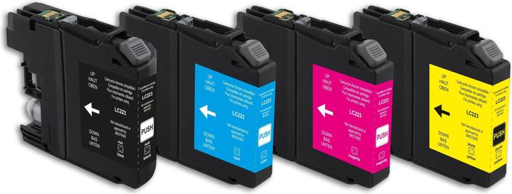 Produktbild Generic Ink Tinte Brother LC223 Multipack (M, BK, Y, C)