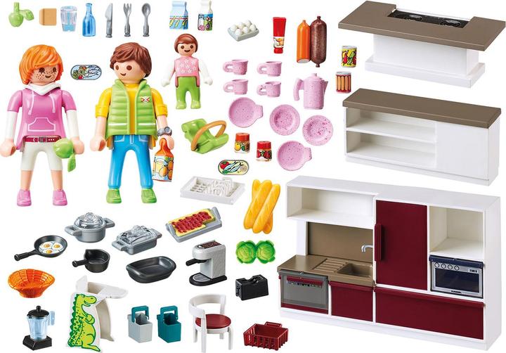 Actual product image Playmobil Large family kitchen (9269, Playmobil City Life)