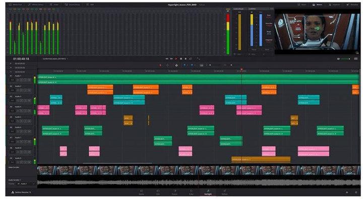 Image du produit Blackmagic DaVinci Resolve Studio (2 Utilisateur, Illimité)