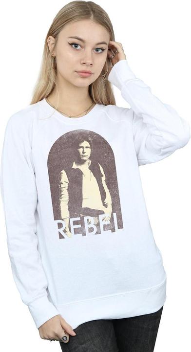 Immagine prodotto Star Wars Han Solo Rebel Felpa Donna (M)