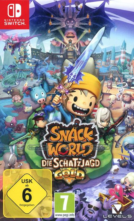 Produktbild Nintendo Snack World: Die Schatzjagd - Gold (Switch, DE)