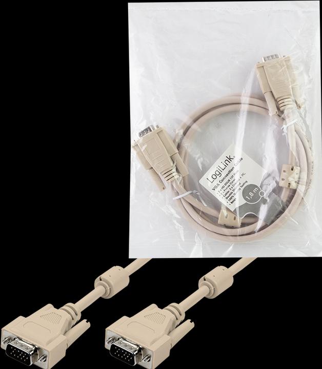 Produktbild LogiLink VGA — VGA (1.80 m, VGA)