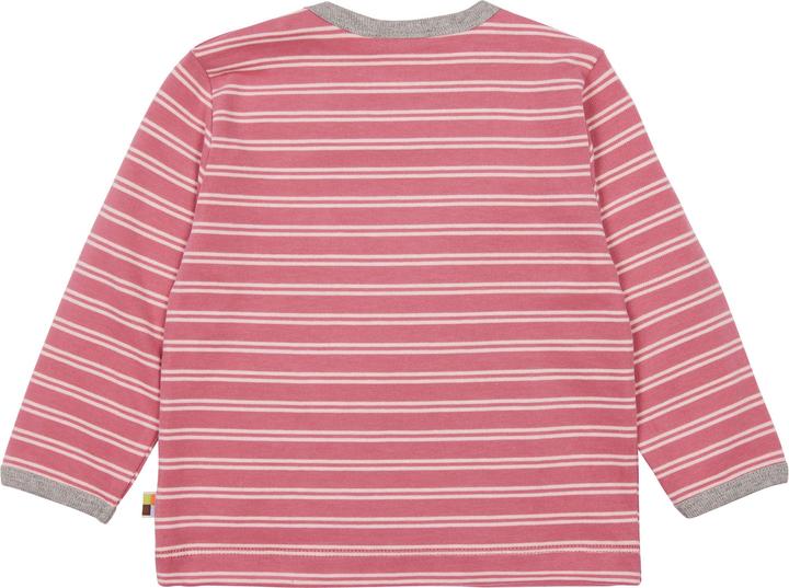 Produktbild loud + proud Shirt Langarm Streifen Mauve (62, 63, 64, 65, 66, 68)