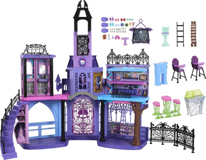 Actual product image Monster High Haunted High School Playset