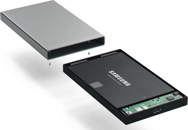 Actual product image Satechi Aluminium Type-C HDD / SSD (2.5")