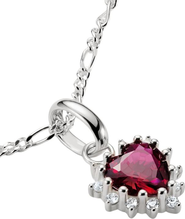Produktbild Thomas Sabo Charm-Anhänger True Romance rotes Herz Connect Silber (Sterling Silber)