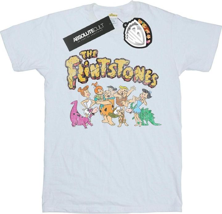 Image du produit The Flintstones - T-shirt GROUP DISTRESSED - Garçon (140, 146)