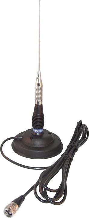 Actual product image PNI CB antenna ML100, length 100 cm, 26-30 MHz, 250 W, 125 mm magnet included in scope of delivery