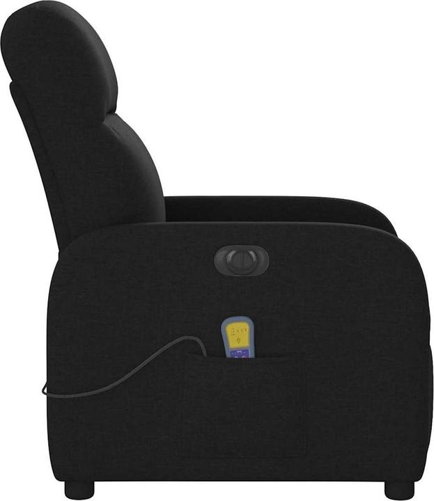 Produktbild VidaXL Massagesessel Elektrisch Schwarz Stoff