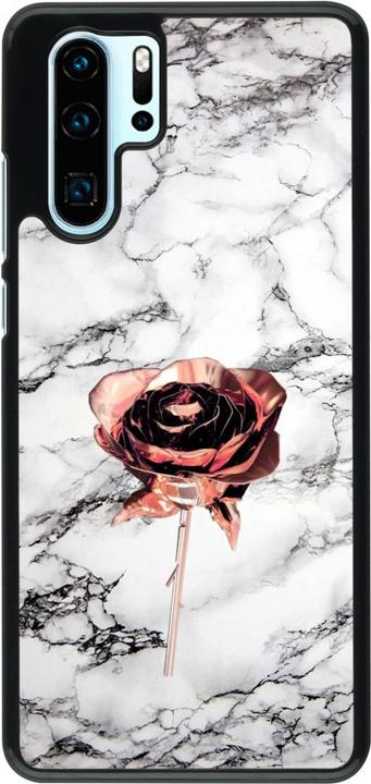Produktbild PhoneLook Hülle Marble Rose Gold (Huawei P30 Pro)