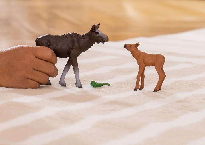 Immagine prodotto Schleich Mucca alce con vitello