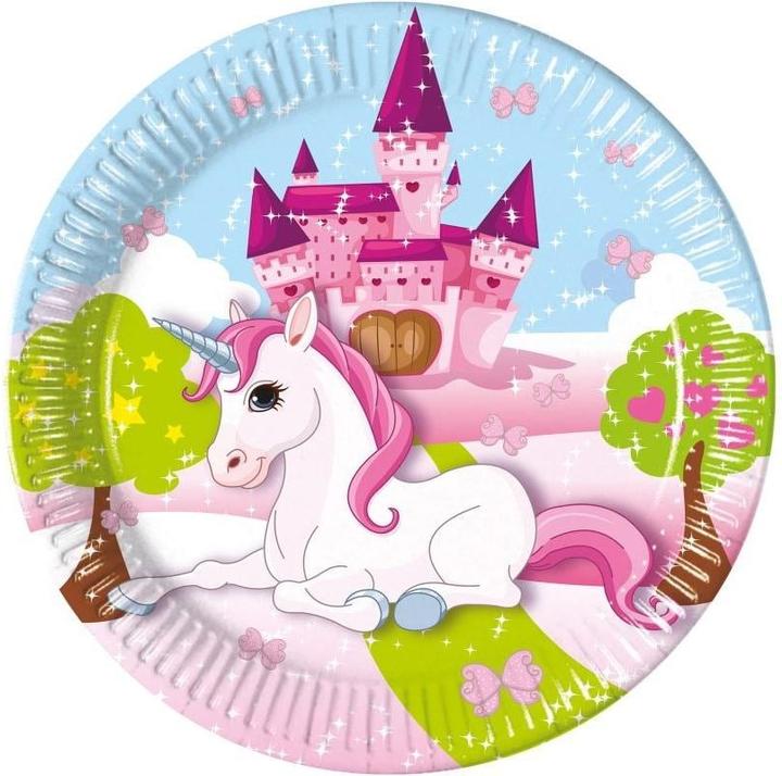 Procos Party Plate Unicorn (8 x)