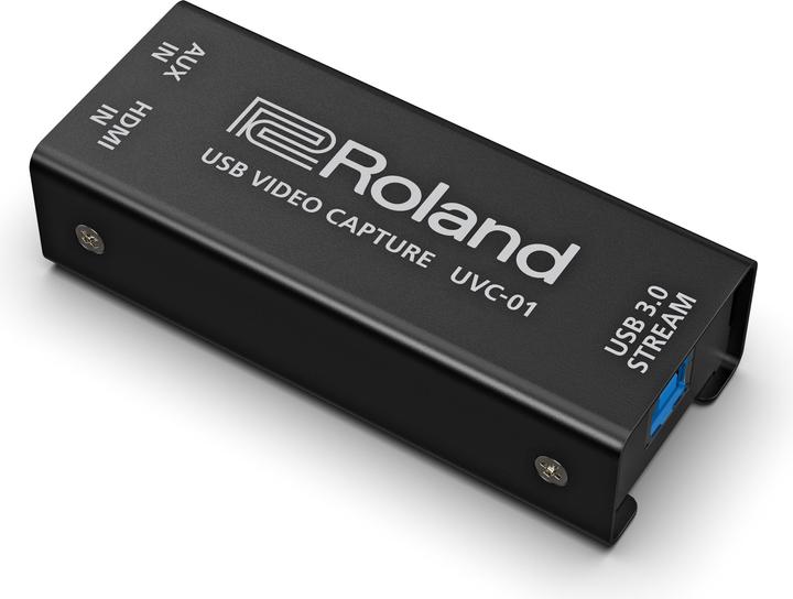 Image du produit Roland UVC-01 HDMI STREAMING CAPTURE DEVICE, UP TO 1080P/60 USB 3.0 STREAMING W. ANALOG AUDIO INPUT