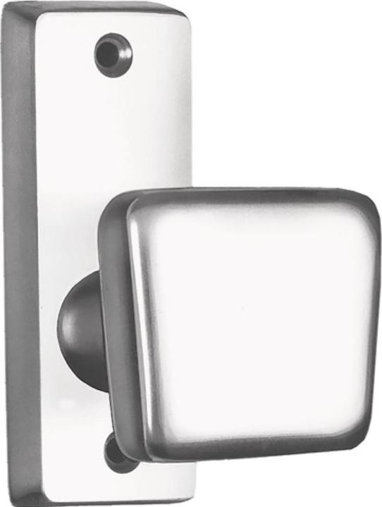 Produktbild Amf Türknopf 495 Leichtmetall F1 / naturfarbig gerade käntig fest / drehbar Breite 47 mm Höhe 45 mm (1 Stk.)