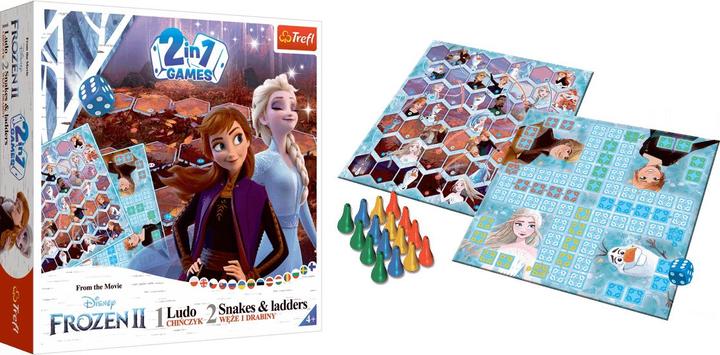 Actual product image Trefl FROZEN game 2 in 1 Frozen II (Multilingual)