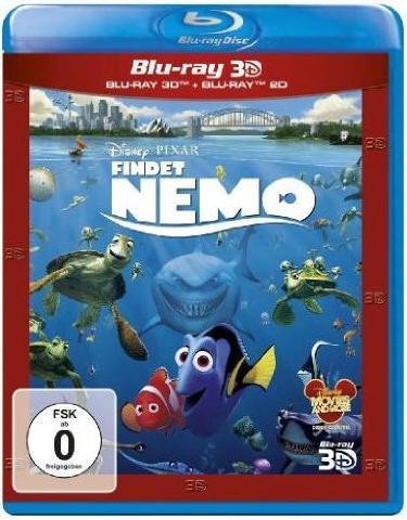 Actual product image Finding Nemo (3D Blu-ray, 2003, English, German)
