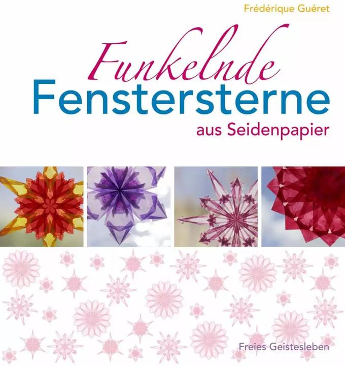Image du produit Funkelnde Fenstersterne aus Seidenpapier (Allemand, Frédérique Guéret, 2021)