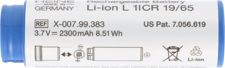 Produktbild Heine Original Li Ion Akku X-007.99.383 (1 Stk., 2300 mAh, Akku)