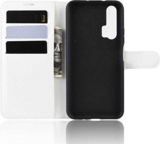 Actual product image MU Classic Litchi Leather Bookcover Series (Honor 20 Pro)
