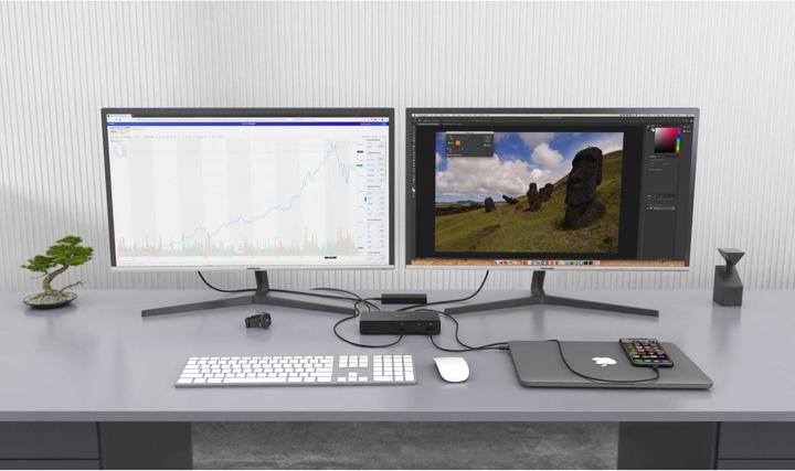 Actual product image i-tec TB3CDUALDPDOCKPDCH + PD 85W (Thunderbolt, 269 Ports)