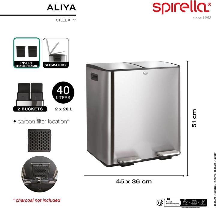 Actual product image spirella Aliya (40 l)