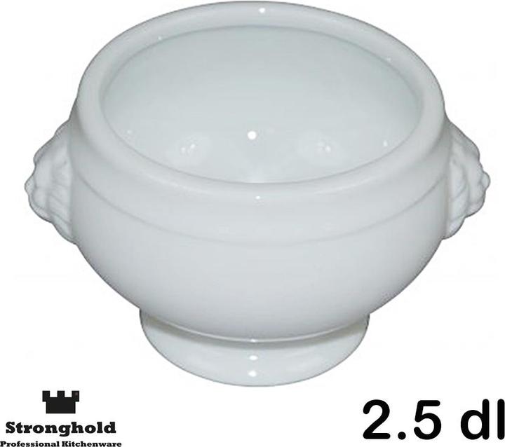 Immagine prodotto Zuppiera con testa di leone in porcellana (0.25 l, 1 x)