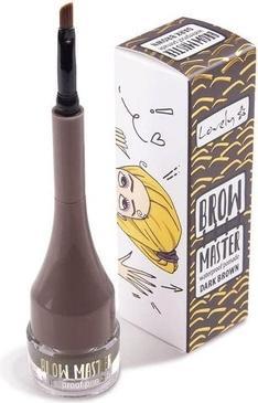 Actual product image Lovely Brow Master Pomada Waterproof Eyebrow 02 Dark Brown 10G
