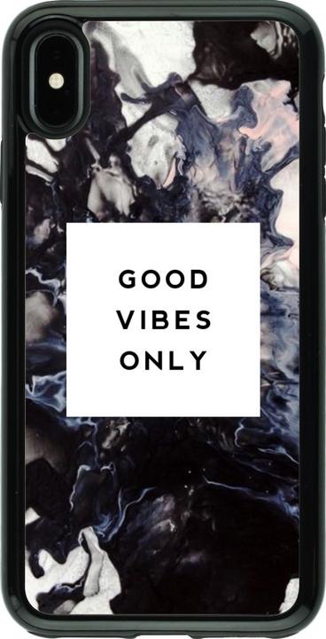 Image du produit PhoneLook Coque Hybrid Armor noir Marble Good Vibes Only (Apple iPhone XS Max)