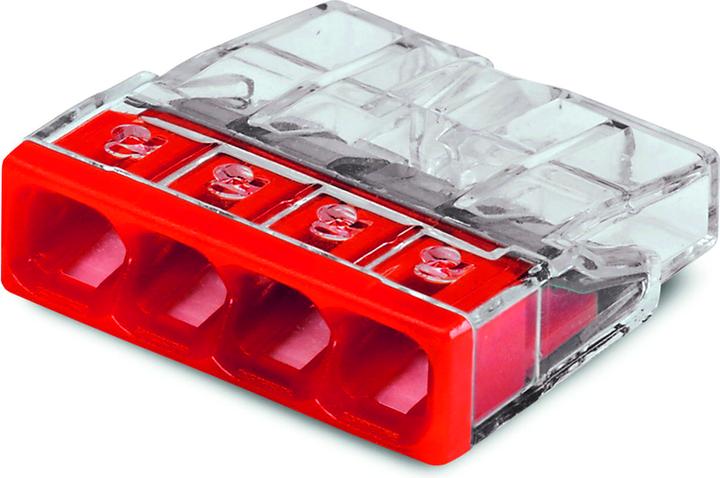 Produktbild Wago 4 Conductor Compact Pushwire Connector