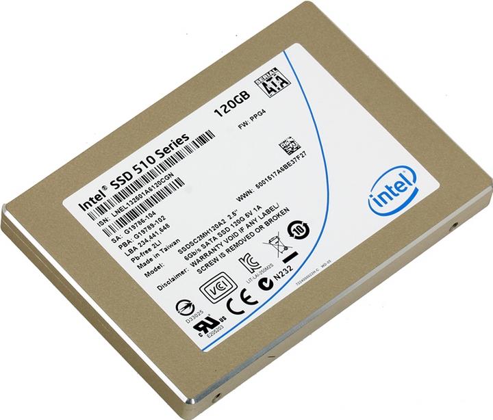 Produktbild Intel SSD 510 Series (120 GB, 2.5")