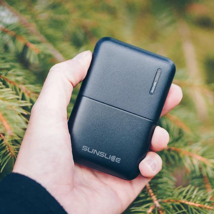 Produktbild Sunslice Externer Akku "Gravity 5" (5000 mAh, 10 W, 18500 Wh)