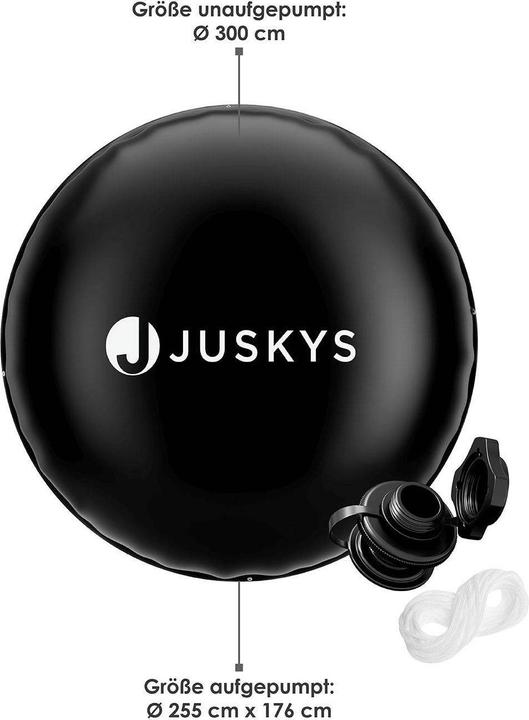 Produktbild Juskys Aufblasbare Poolabdeckung Rund