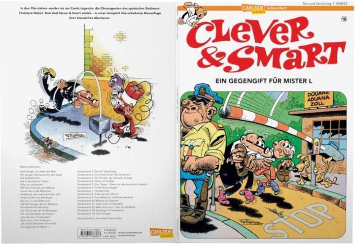 Produktbild Clever und Smart 18: Clever Smart 18 (Deutsch, Francisco Ibáñez, 2022)