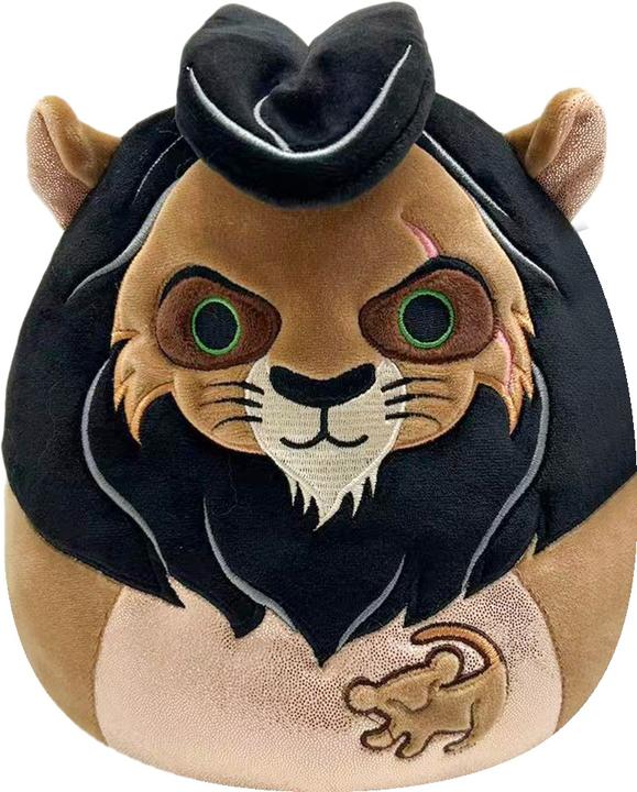 Image du produit Squishmallows Le roi lion Scar, 20cm (Disney Lion King) (20 cm)