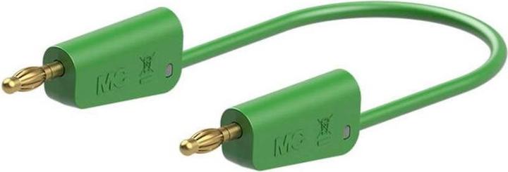 Stäubli LK-4A-S10 Measuring cable ( - ) 50 cm Green 1 pc.