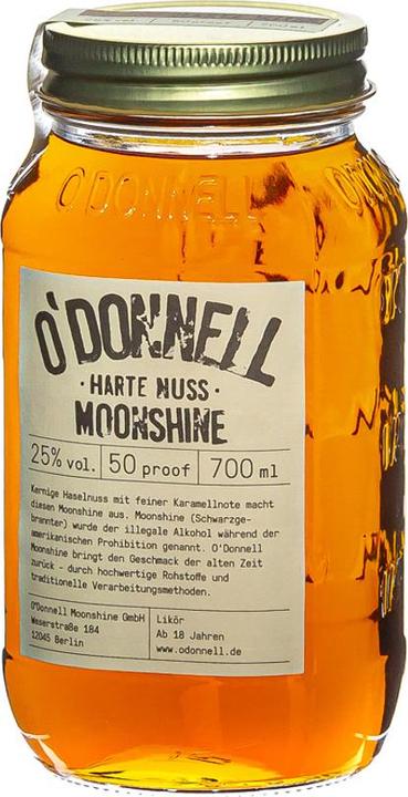 Immagine prodotto O'Donnell Moonshine HARTE NUSS Liquore 25% Vol. 0,7l