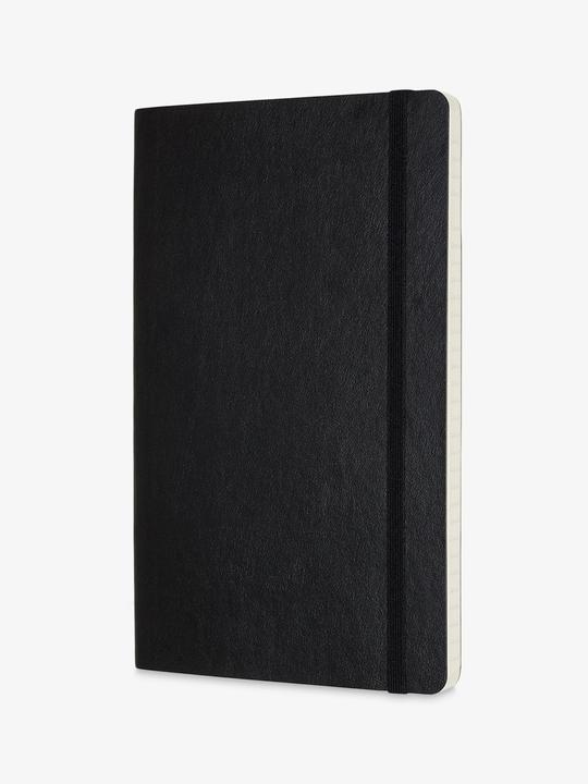 Actual product image Moleskine Professional Notebook L/A5, Soft Cover, Black (A6, Lined, Soft cover)