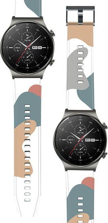Produktbild Hurtel Strap Moro Band For Huawei Watch GT2 Pro Silicone Strap Camo Watch Bracelet (3) (Kunststoff)