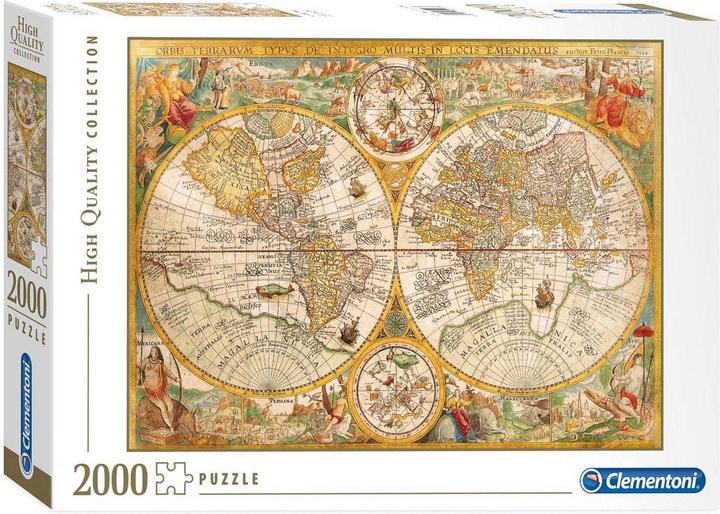 Image du produit Clementoni Ancienne carte (2000 pièces)