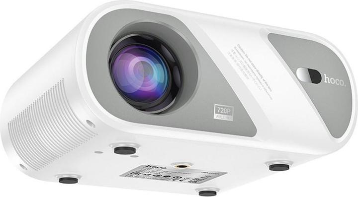 Hoco Headphone with microphone projector Wi-Fi Bluetooth 720P DT1 white (HD ready, 140 lm)