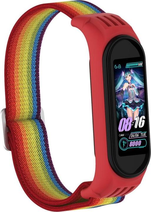 Produktbild Cover-Discount Xiaomi Mi Band - Nylon Armband Regenbogen (Nylon)
