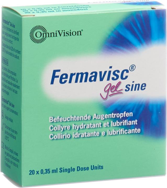 Produktbild OmniVision Fermavisc Gel Sine (7 ml, Fermavisc Gel sine Gtt Opht)