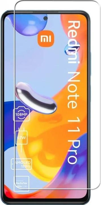 Actual product image Screenguard Xiaomi Redmi Note 11 Pro Protective Glass Film Case Friendly Design (1 Piece, Xiaomi Redmi Note 11 Pro)