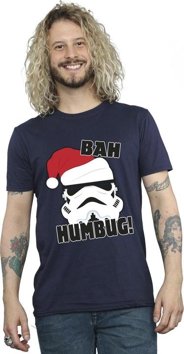 Actual product image Star Wars Mens Episode IV: A New Hope Helmet Humbug T-Shirt (3XL)