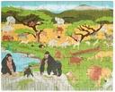 Actual product image Scratch Magnetic puzzle savannah large (80 pieces)