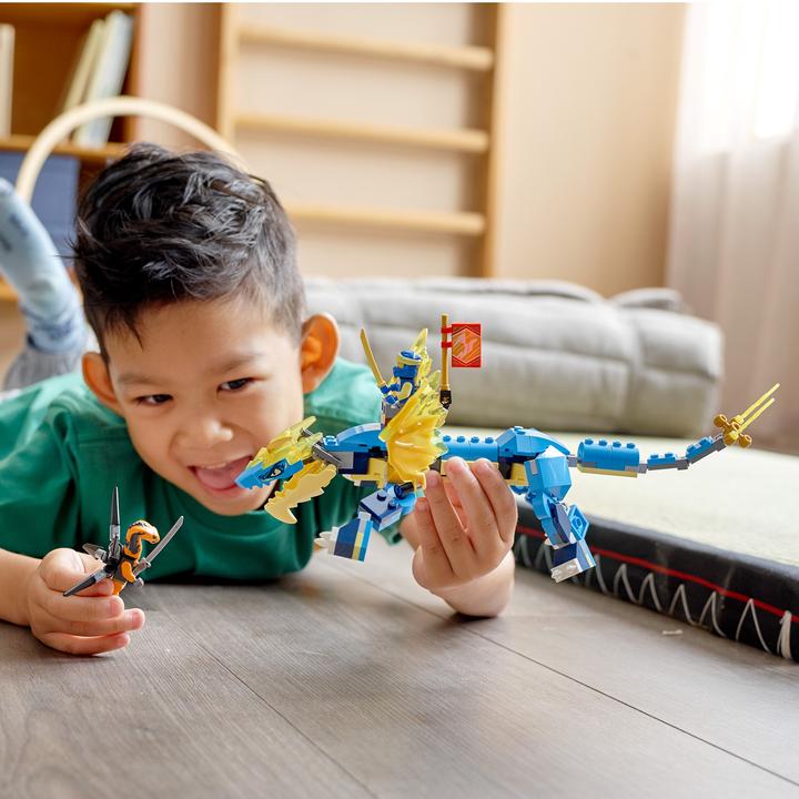 Image du produit LEGO Le dragon du tonnerre EVO de Jay (71760, LEGO Ninjago)