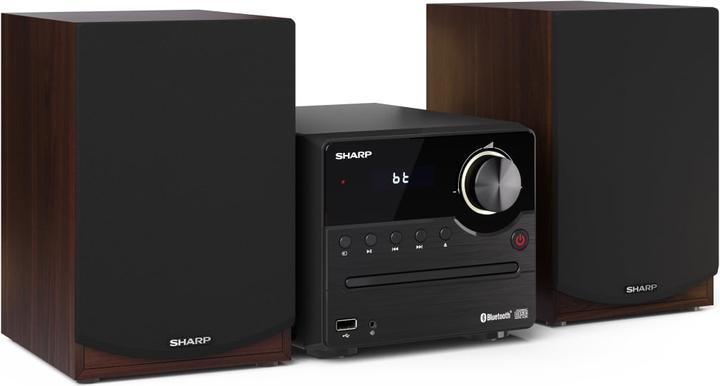 Immagine prodotto Sharp Sistema stereo domestico XL-B512(BR) Microsistema audio domestico (Bluetooth, Lettore CD, 2x 22 W)