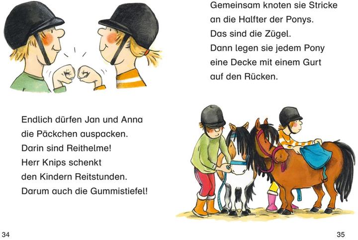 Produktbild Duden Leseprofi Zwei Ponys halten alle auf Trab, 1. Klasse (Deutsch, Karin Müller, Catharina Westphal, 2017)