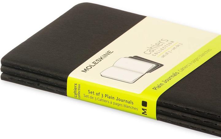 Immagine prodotto Moleskine Set tascabile Cahier di 3 (A6, Nessuna, Copertina morbida)